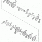85 SX Transmission ii - countershaft 85