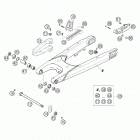 660 SUPERMOTO FACTORY REPLICA Swingarm 660