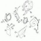 250 SX Air filter box 250