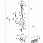 50 SX PRO JUNIOR LC, 50 SX PRO SENIOR LC Carburetor dellorto phbg19 bs 50 senior lc
