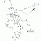 65 SX Tank, seat, cover 65