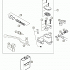 660 RALLYE FACTORY REPLICA Hand brake cylinder 660
