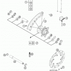 625 SXC Переднее колесо