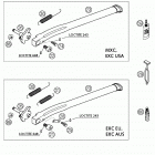 250/300 MXC, EXC Side stand 250 / 300