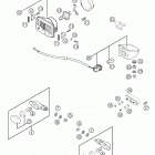 660 SMC Head light, rear light, flasher 660