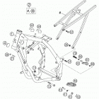 85 SX Frame, sub frame 85