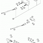 125/200 SX, MXC, EXC Flasher, rear light 125 / 200