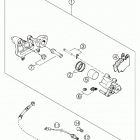 660 RALLYE FACTORY REPLICA Тормозной механизм задний