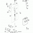 640 LC4 ADVENTURE Rear brake control 640