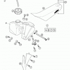 50 MINI ADVENTURE GS Tank, seat, cover 50 gs