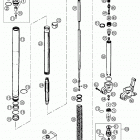 125/200 SX, MXC, EXC, SGP-GS Fork legs wp usd 43 125-380