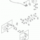 640 DUKE II Flasher, rear light 640