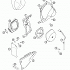 400/520 SX, MXC, EXC RACING Air filter box 400 / 520