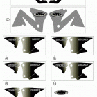 125/200 SX, MXC, EXC, SGP-GS Decal 125-380