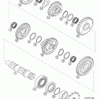 250 EXC RACING Transmission ii - countershaft 250