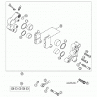 65 SX Brake caliper front formula 65