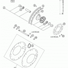 50 SX PRO JUNIOR LC, 50 SX PRO SENIOR LC Переднее колесо
