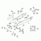 660 SUPERMOTO FACTORY REPLICA Swingarm 660