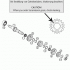 250/300/380 SX, MXC, EXC Transmission i 250 / 300 / 380
