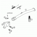 640 DUKE II Side stand 640
