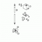 125/200 SX, MXC, EXC, SGP-GS Speedometer odometer 125-380