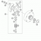 50 SX PRO JUNIOR LC, 50 SX PRO SENIOR LC Clutch 50 lc