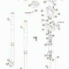 660 RALLYE Front fork wp usd 48 660