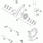 400/520 SX, MXC, EXC RACING Front wheel sx, exc eu