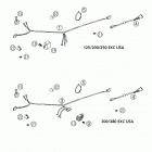 250/300/380 SX, MXC, EXC Wiring harness exc usa 250 / 300 / 380
