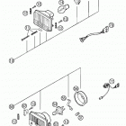 125/200 SX, MXC, EXC, SGP-GS Head light 125-380