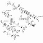 250/300/380 SX, MXC, EXC Shifting mechanism 250 / 300 / 380