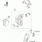 660 SUPERMOTO FACTORY REPLICA Тормозной механизм передний