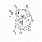 660 SUPERMOTO FACTORY REPLICA Cylinder 660