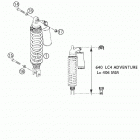 640 LC4 ADVENTURE Shock absorber wp 640