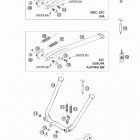 125/200 SX, MXC, EXC, SGP-GS Side- and centerstand 125-380