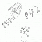 65 SX Воздушный фильтр