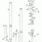 640 LC4 ADVENTURE Передняя вилка