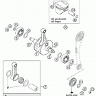 660 RALLYE Crankshaft, piston 660