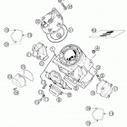 250/300/380 SX, MXC, EXC Cylinder 380