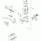 660 RALLYE Hand brake cylinder 660