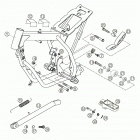 50 MINI ADVENTURE GS Frame, side stand 50 gs