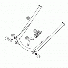 640 LC4 ADVENTURE Center stand 640