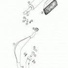 50 MINI ADVENTURE GS Exhaust system 50 gs