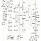 660 SUPERMOTO FACTORY REPLICA Shock absorber wp disassembled 660