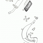 65 SX Exhaust system 65
