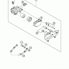 250/300/380 SX, MXC, EXC Brake caliper rear 125-380