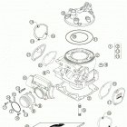 250/300/380 SX, MXC, EXC Cylinder 250 / 300