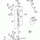 640 DUKE II Rear brake control 640
