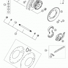 50 SX PRO JUNIOR LC, 50 SX PRO SENIOR LC Rear wheel 50 lc