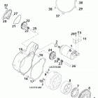 660 RALLYE CUSTOMER BIKE ENGINE Elektrostarter electric starter 660